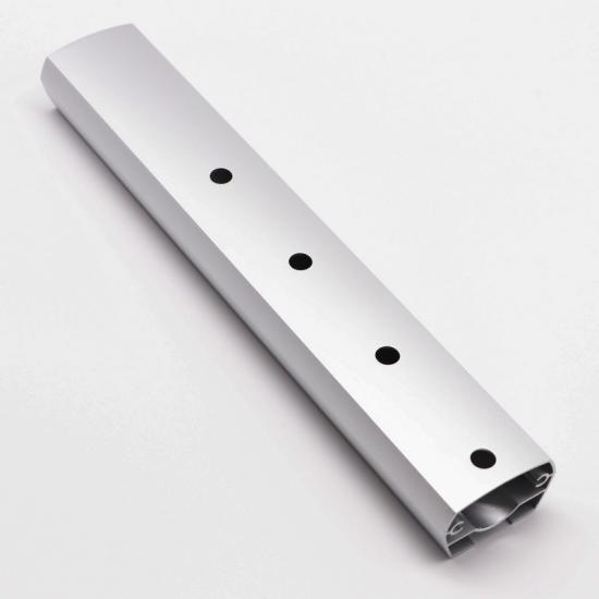 Anodized Rose Gold Aluminium Extrusion Handle OEM