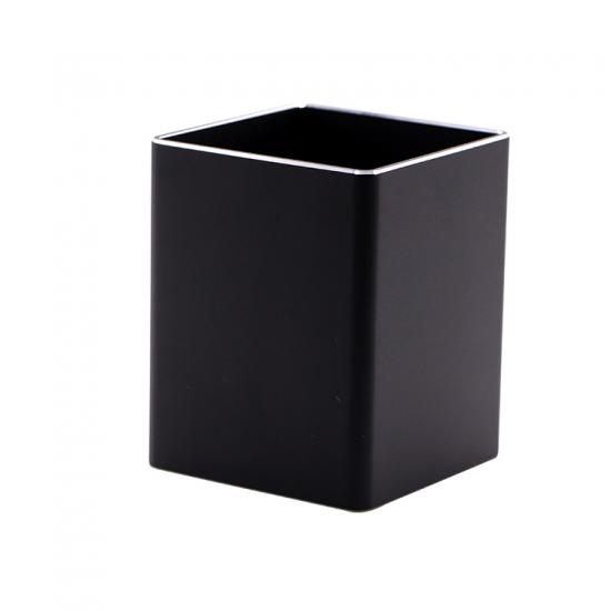 Custom aluminum alloy square metal pen holder manufacturer