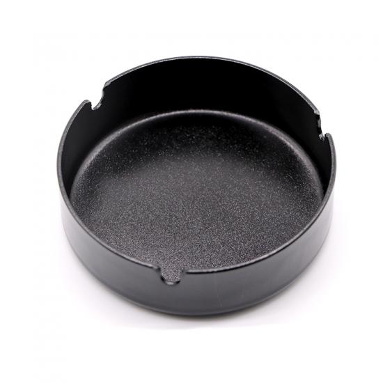 Aluminum alloy ashtray personality creative black portable home supplier