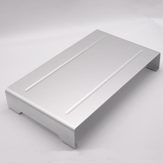 Aluminum computer monitor heightened desktop storage bracket supplier